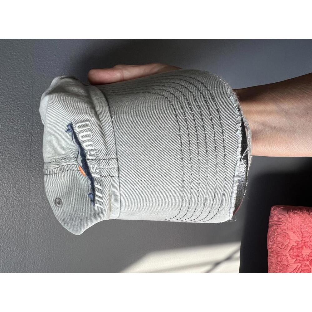 Life is Good Gray Cotton Cap - Mountain Design - Picture 6 of 6